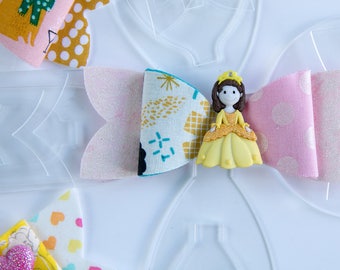 Bow Making Templates - Pack of 3 sizes, available in 4 designs