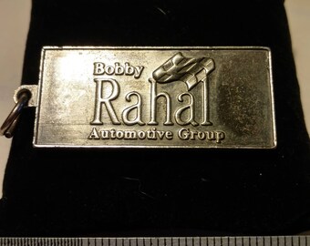 Vintage Bobby Rahal Key Chain Fob
