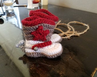 Get your little cowboy their own pair of cowboy booties