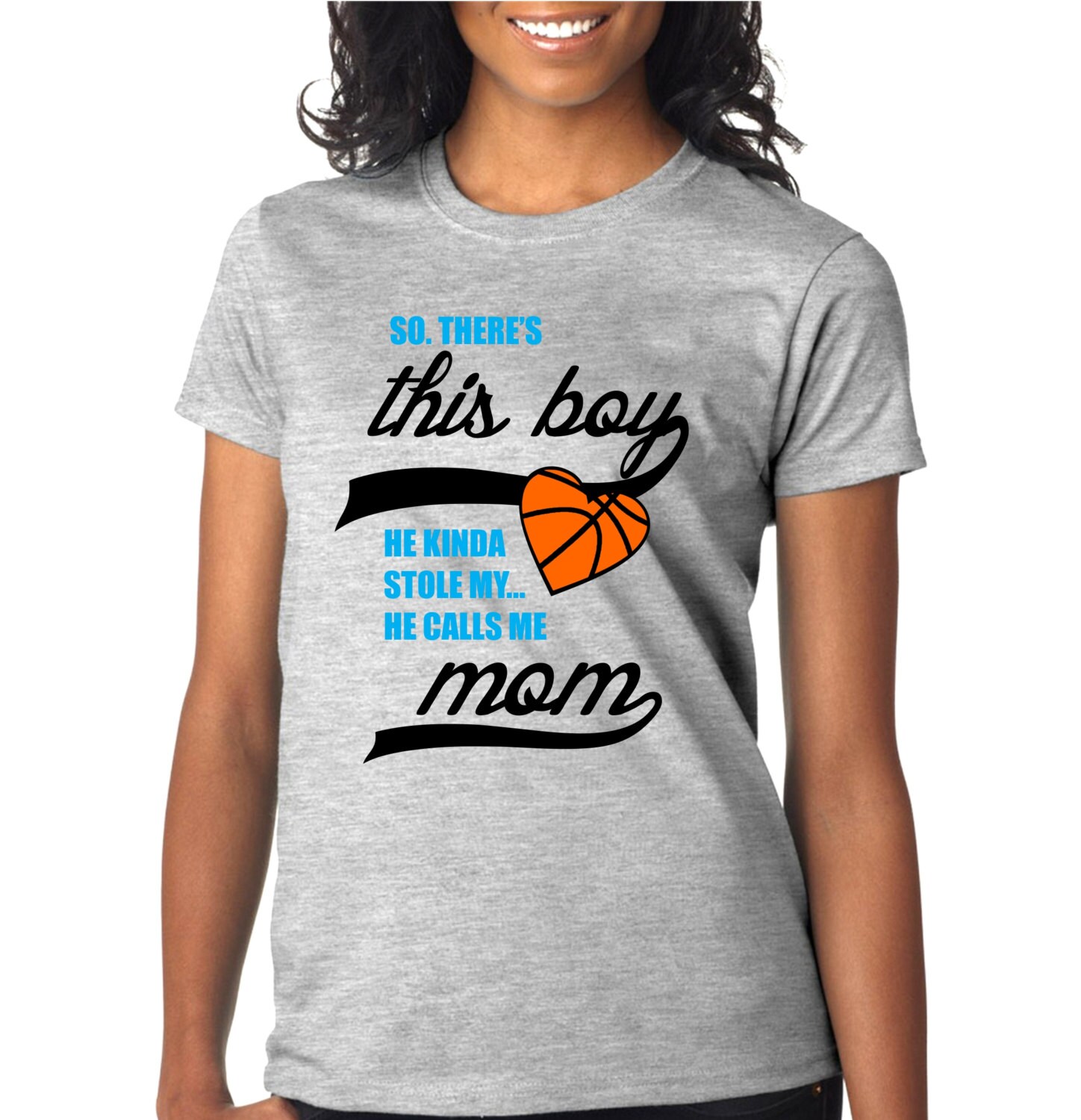 Basketball Mom Womens T Shirt
