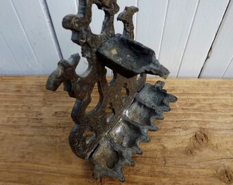 Vintage Hanukkah lamp Hanukah Menorah Festival of Light Lampe de Hanouca