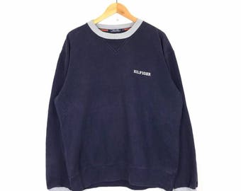 Rare!! Vintage Tommy Hilfiger Sweatshirt Size M
