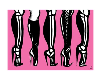 Death Boots • art print