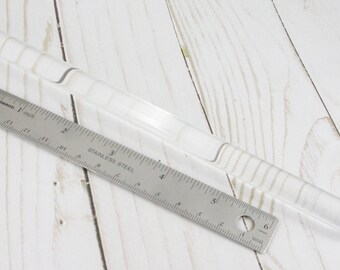 Polymer Clay Tool - Acrylic Pusher Rod - 8" long - Push Clay from Tubes - Extruder Tool