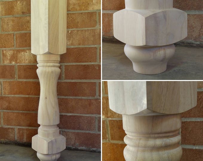 Farmhouse Kitchen Island Or Counter Height Table Legs Single Leg Farmhouse Kitchen Island Or Counter Height Table Legs Single Leg