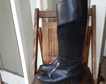 MOUNT /// Tall Leather Boots