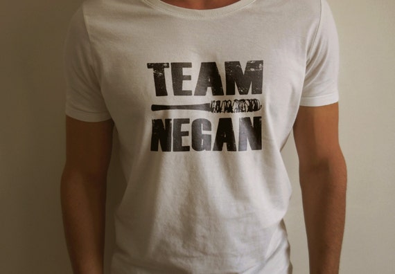The Walking Dead "TEAM NEGAN" Negan Lucille Shirt S-4XL nd Long Sleeve Available