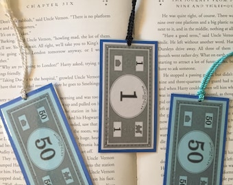 Monopoly Money Bookmarks or Ornaments