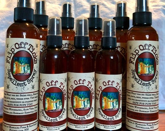 Flip Off Ticks- All Natural, Rose Geranium Blend, Tick Repellent