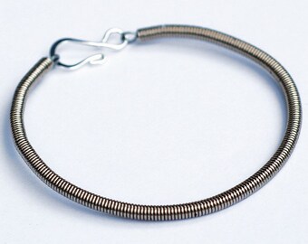 Bass Guitar String Bracelet, Featured in Elle Magazine March 2014, Gift for Bass Player