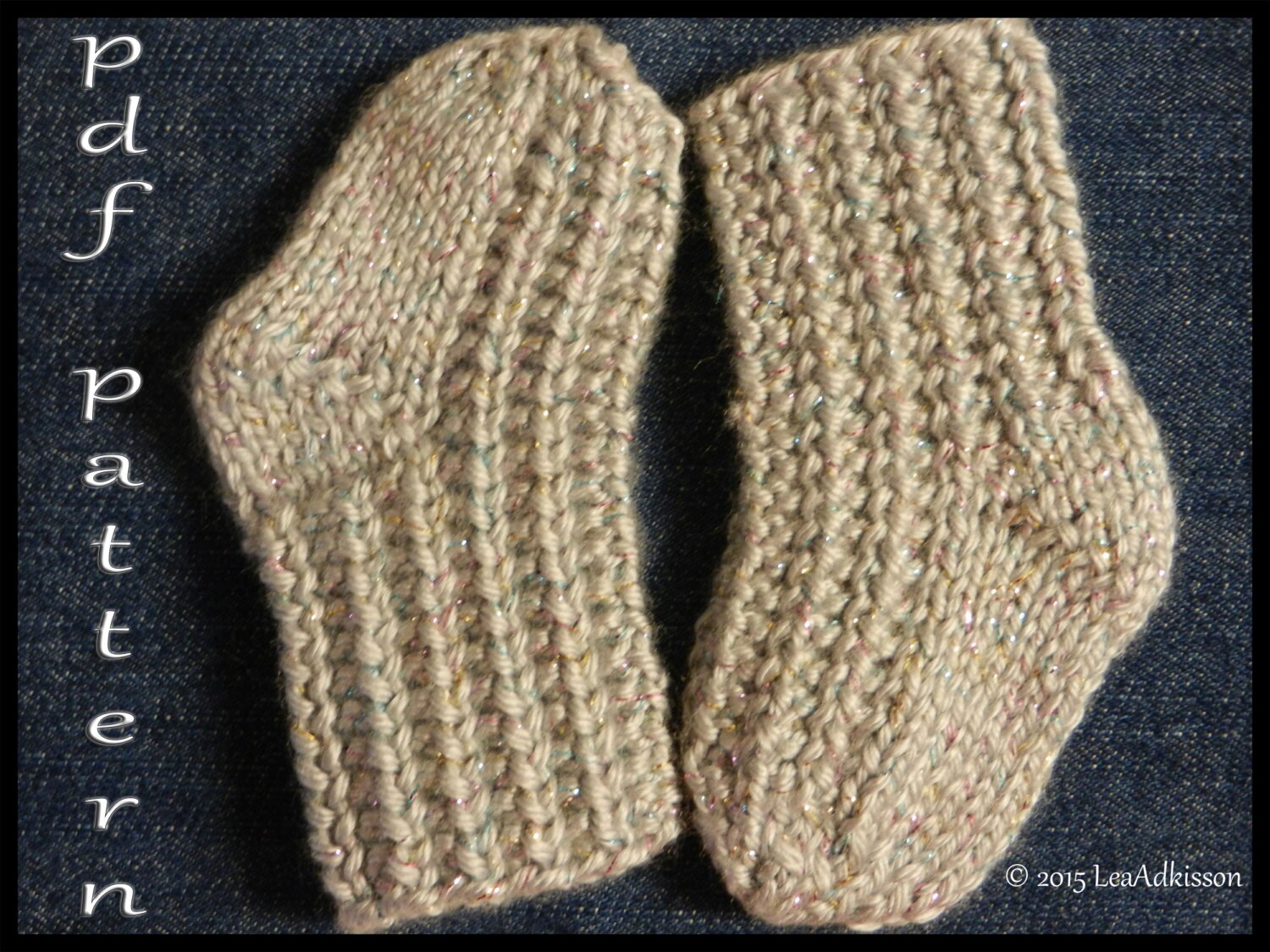 Easy Knitted Baby Sock Pattern KIPPER