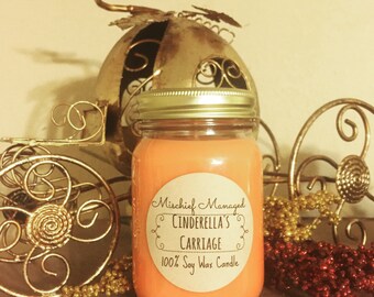 Cinderella's Carriage 100% Soy Wax Candle