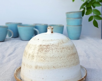 Butter Dish, Pottery Butter Dish, Ceramic Butter Dish, Butter Dish With Lid, Lidded Butter Dish, Unique Butter Dish, Serving Platter, Rustic
