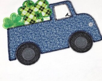 Boys St. Patrick’s Day shirt, st Patrick’s Day shirt, st Patrick’s Day shirt for boys, shamrock shirt, vintage truck shirt, clover shirt