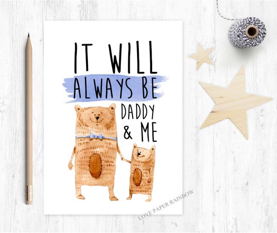 father's day card, cute father's day card, 1st father's day card, first father's day card, daddy father's day card, daddy birthday card