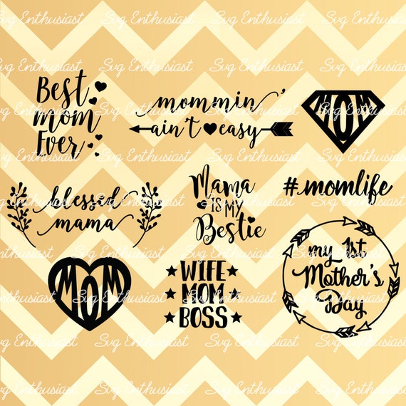 Download Mom Bundle SVG Mother's day SVG cut files Mom Svg files