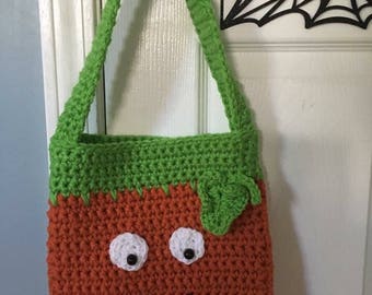 Halloween Bag | Trick-or-Treat Bag | Halloween | crochet | Halloween Treat bag | handmade bag |crochet bag| pumpkin bag