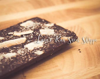 Raw carob chocolate bar sugar free - Mother's Day treats - Easter -