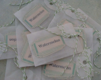 Adorable 1940s Dennison unused Canning Jar Gummed Labels Last one of this group