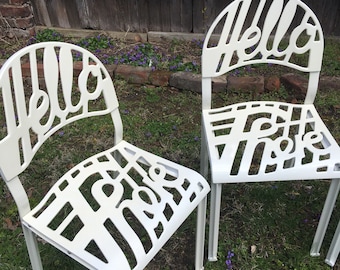 Artifort "Hello There" chairs