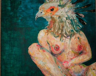 The Secretary #Erotic art/ Outsider art