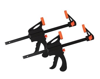 Twin Pack, Quick Grip Bar Clamps, 4" (100mm) Quick-Release, CT1408