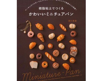 Miniature Bread Craft Japanese Book - Miniature Pan