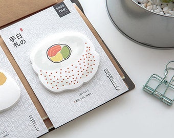 Kawaii Japanese California Roll Sushi Sticky Memo