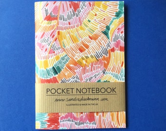 Notebook, Jotter, Mini Sketchbook | Pattern 6