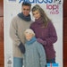 Alafoss Lopi no. 5 Knitting Patterns Men Women Children Pullover Cardigan Sweater Vest Outerwear, Sizes Vary/ Ski Fair Isles Cable