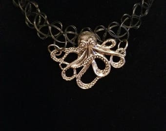Octopus Tattoo Choker