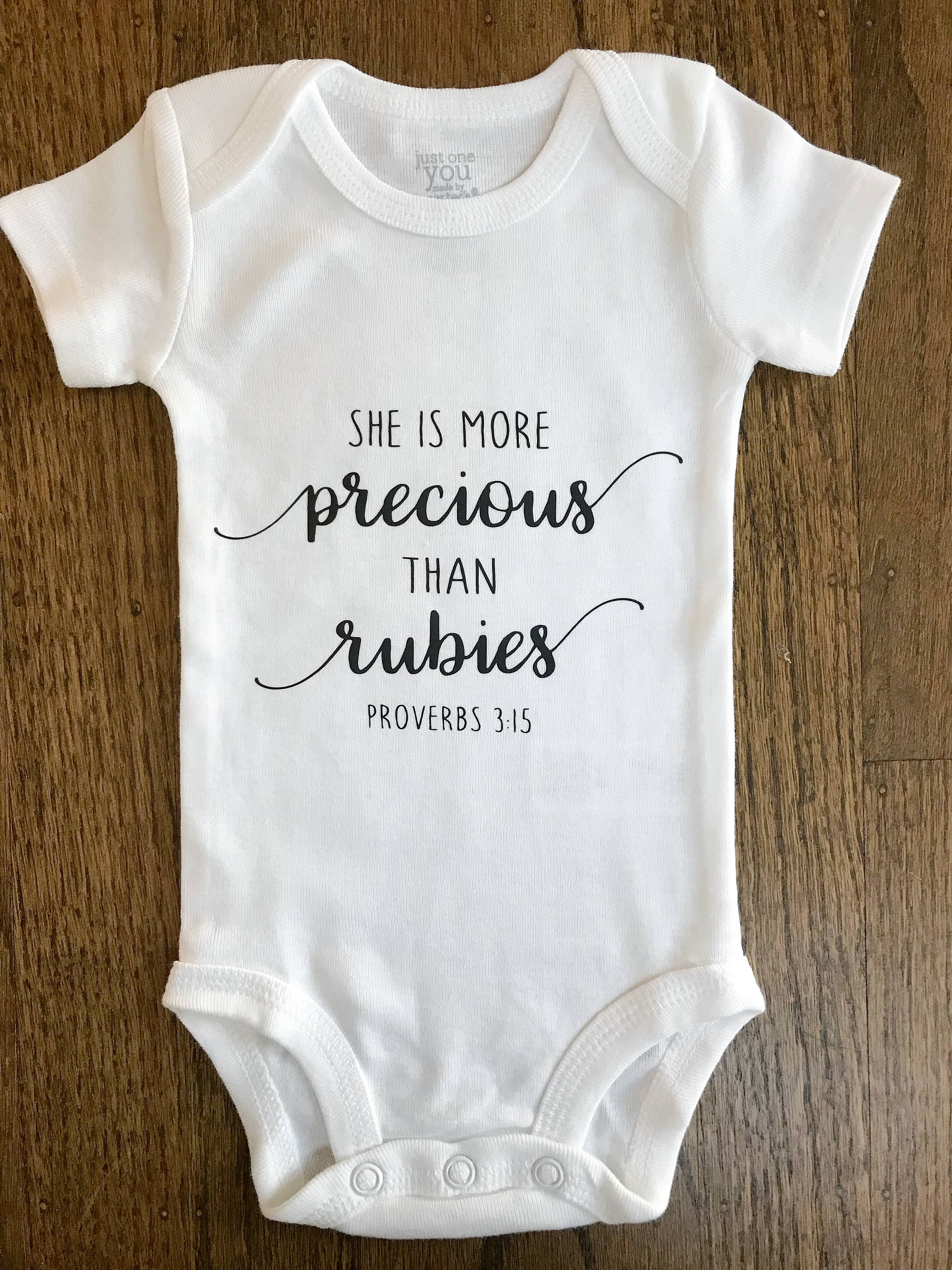 Religious ONESIE® Bible verse ONESIE® Proverbs ONESIE®