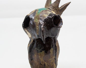 Earl of Owls- Ceramic Sculpture