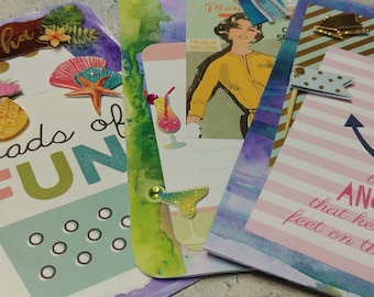 Set of Bright Colorful Tags