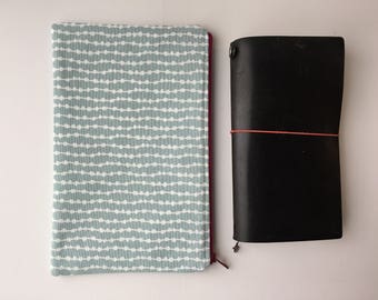 Planner Bag - Traveler's Notebook - Midori - Moleskine - Leuchtturm - TN bag - TN Pouch - Journal Bag - Personal Planner - Chic Sparrow