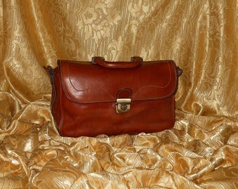 Genuine vintage bag - genuine leather