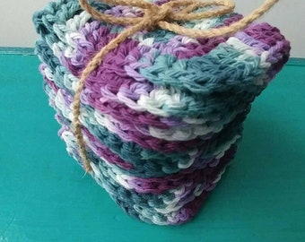 Cotton Dishcloths, washcloths
