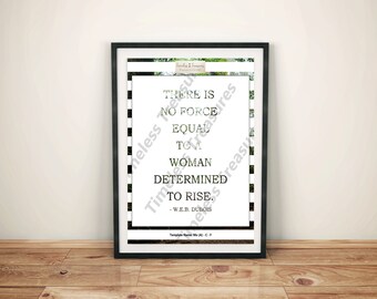 Motivational (A) - No Force Equal To A Determined Woman