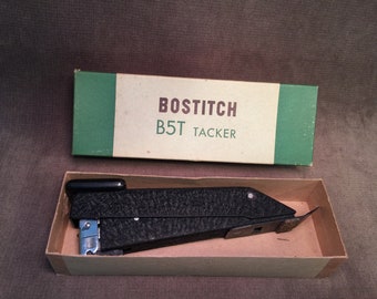 Vintage Bostitch B5T Tacker in original box