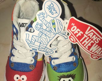 sesame street vans shoes sesame street vans shoes