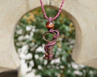 Antique Skeleton Key Necklace
