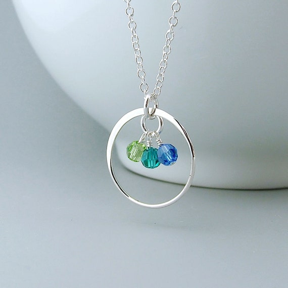 Download Birthstone Mother Necklace mom jewelry mothers eternity