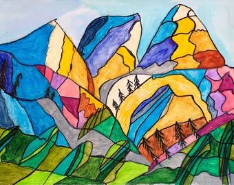 Mountainscape - Print