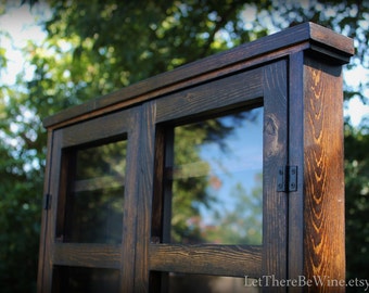 ESSENTIAL OIL STORAGE Shelving / Nail Polish Cabinet or Display Box Shelf with double doors. July 4th