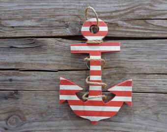 Anchor Decor - Beach Decor - Sailing Decor - Nautical Door Hanger - Anchor door Hanger