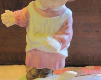 Adorable Vintage 1983 Hallmark Abby Figurine