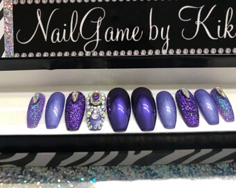 Dem blinged out Purples!