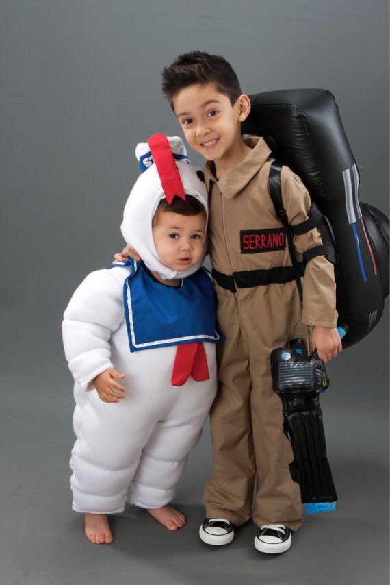 Ghostbuster Stay Puft Costume Marshmallow Man Halloween Custom