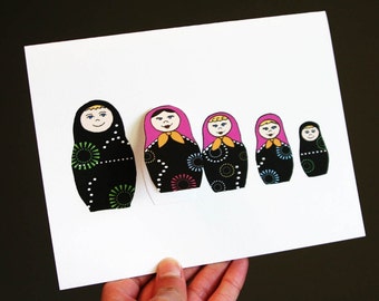 Nesting Doll Pregnancy Announcements