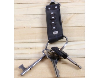 Recycled Bike Tube Keychain